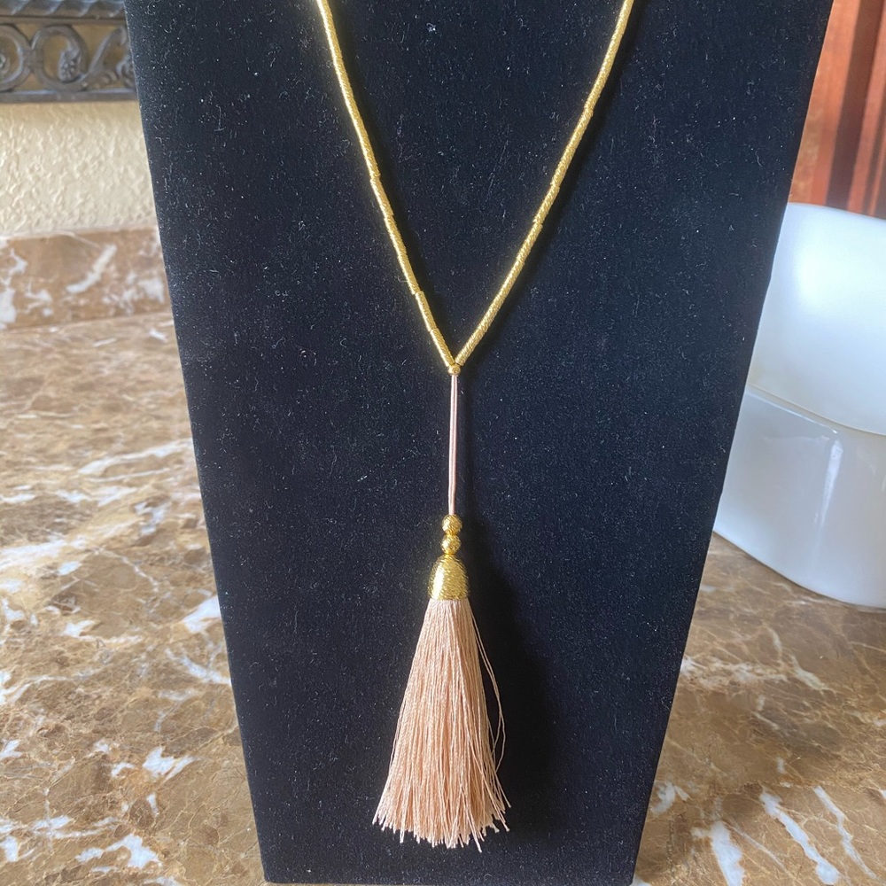 Long adjustable necklace. From gorjana